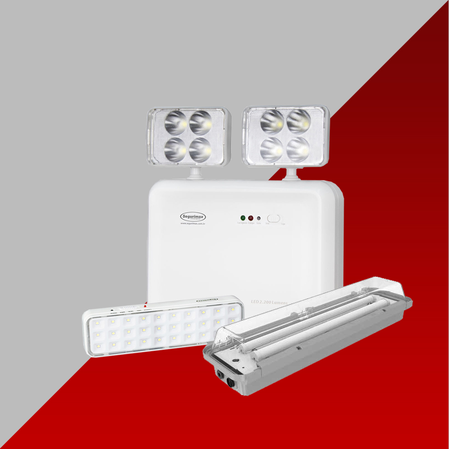LUMINÁRIA DE EMERGÊNCIA